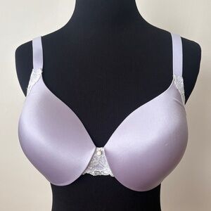 Maidenform Lavender Back Smoothing Bra with Lace Accents